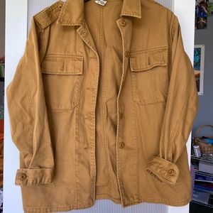 Tan jean jacket